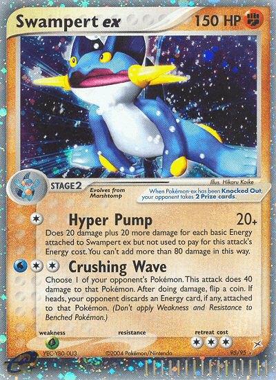 Carta Pokémon Swampert ex 95