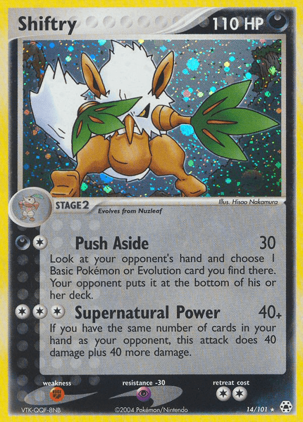 Carta Pokémon Shiftry 14