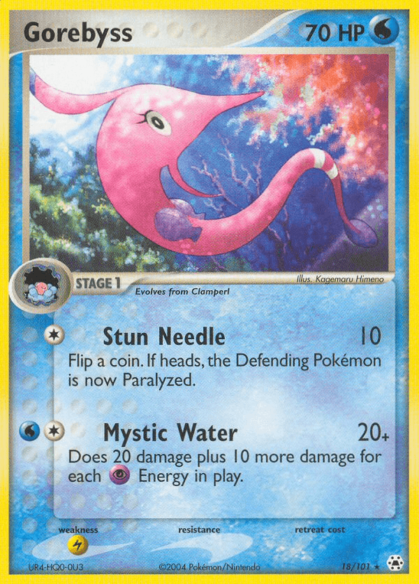 Carta Pokémon Gorebyss 18