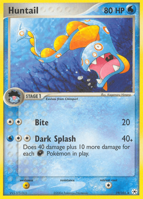 Carta Pokémon Huntail 19