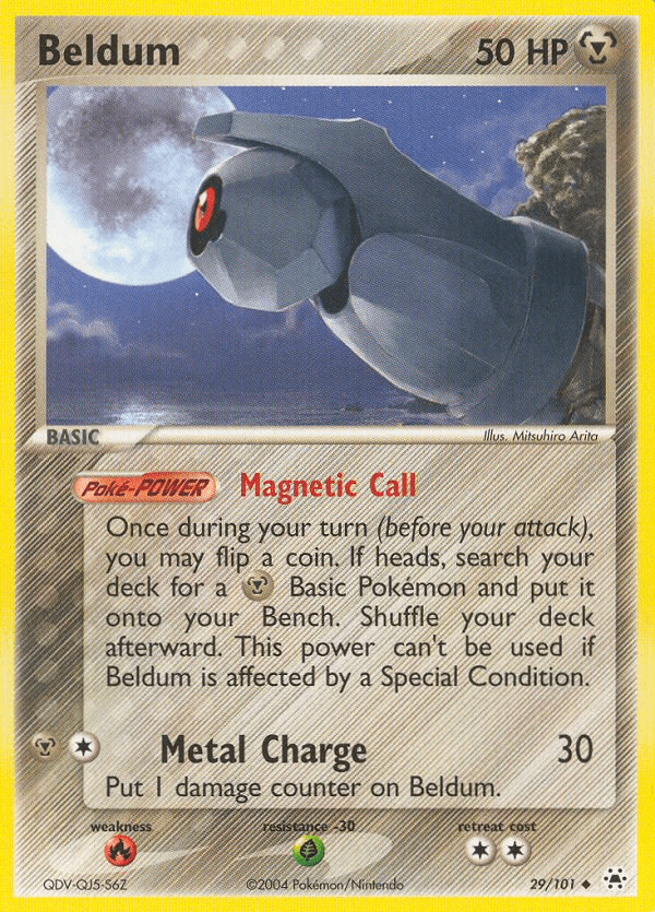 Carta Pokémon Beldum 29