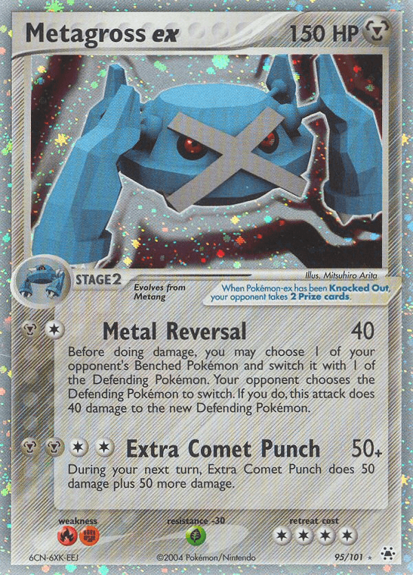 Carta Pokémon Metagross ex 95