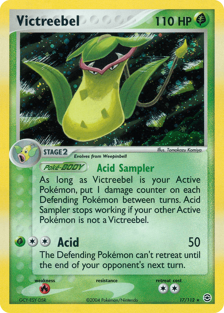 Carta Pokémon Victreebel 17