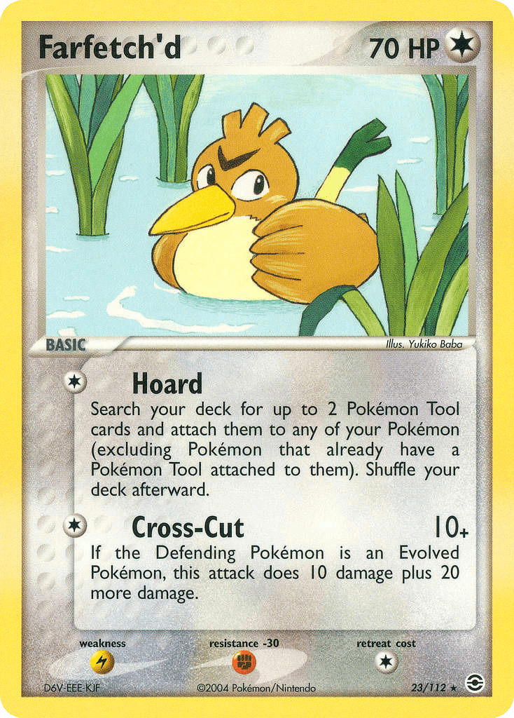 Carta Pokémon Farfetch'd 23