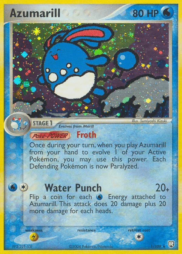 Carta Pokémon Azumarill 1