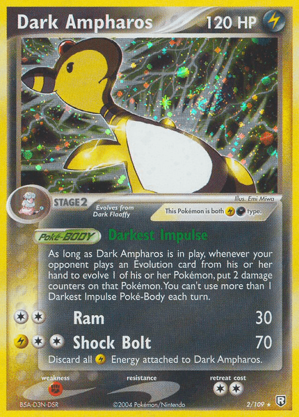 Carta Pokémon Dark Ampharos 2