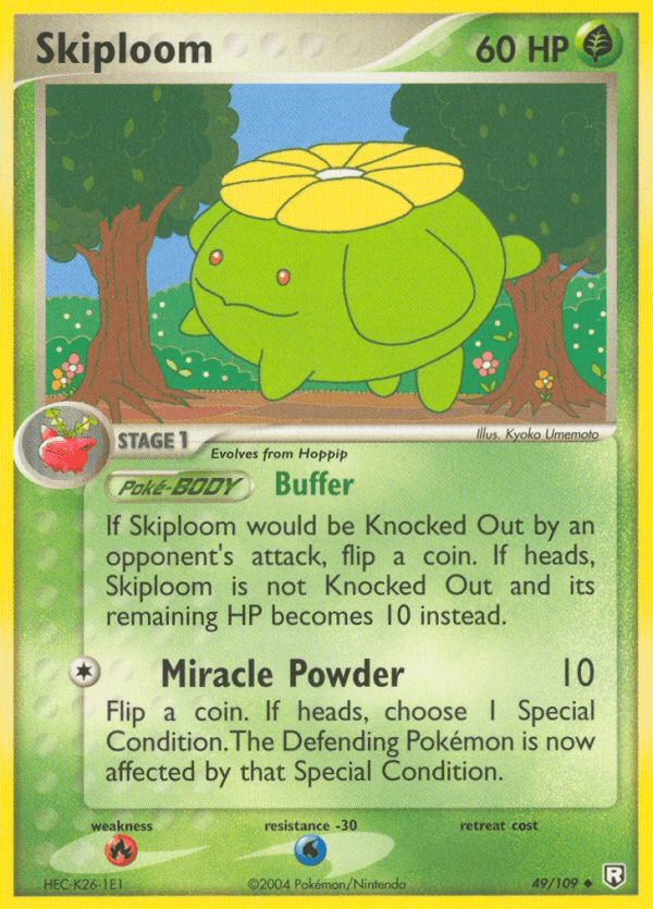 Carta Pokémon Skiploom 49