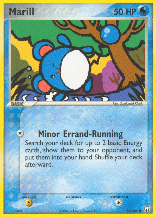 Carta Pokémon Marill 68