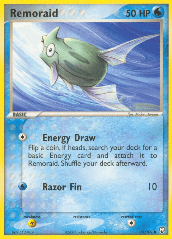Carta Pokémon Remoraid 73