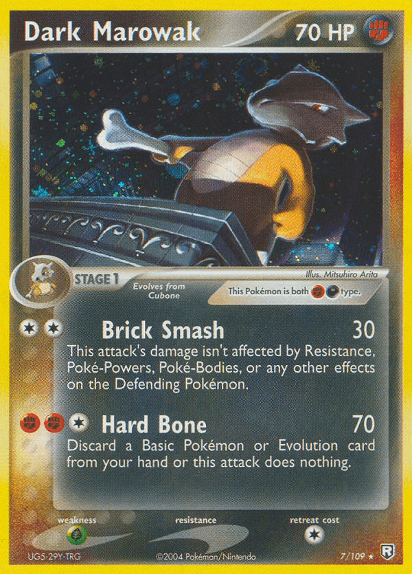Carta Pokémon Dark Marowak 7