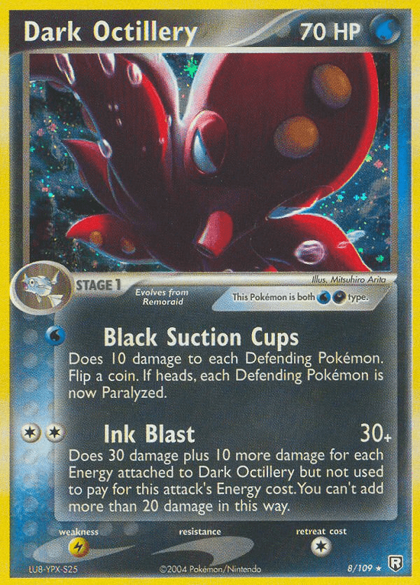 Carta Pokémon Dark Octillery 8