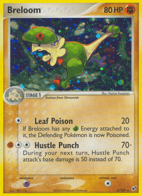 Carta Pokémon Breloom 3