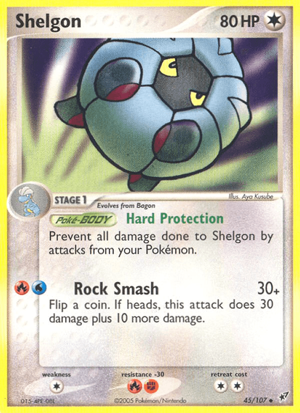 Carta Pokémon Shelgon 45
