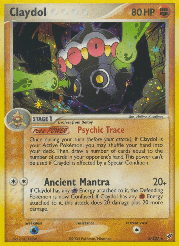 Carta Pokémon Claydol 5
