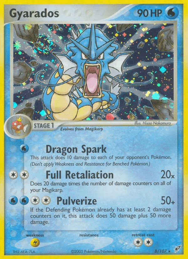 Carta Pokémon Gyarados 8