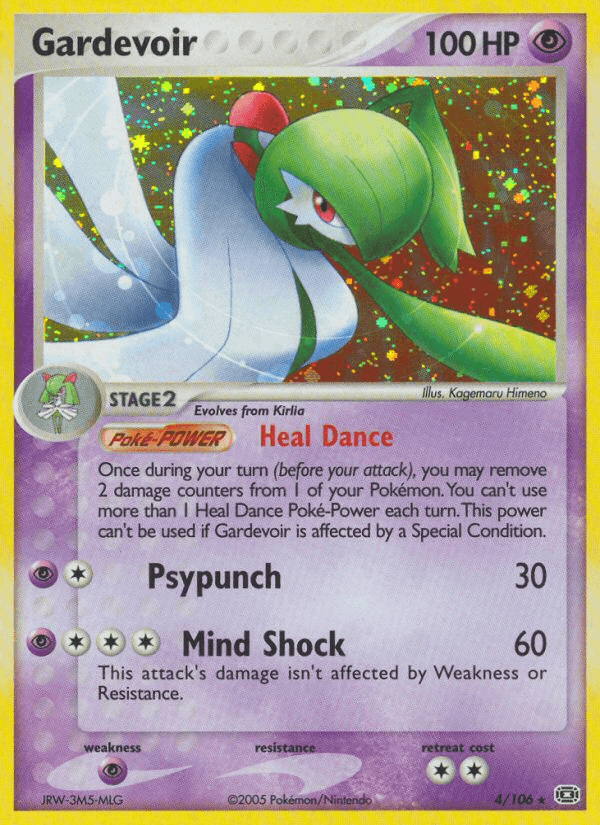 Carta Pokémon Gardevoir 4