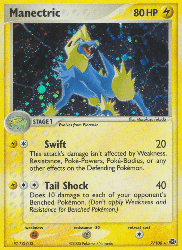 Carta Pokémon Manectric 7