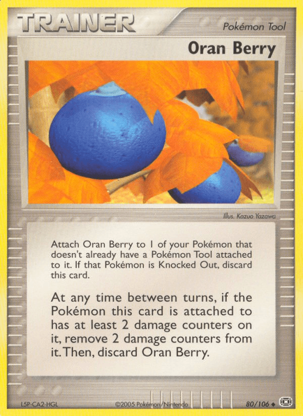 Carta Pokémon Oran Berry 80