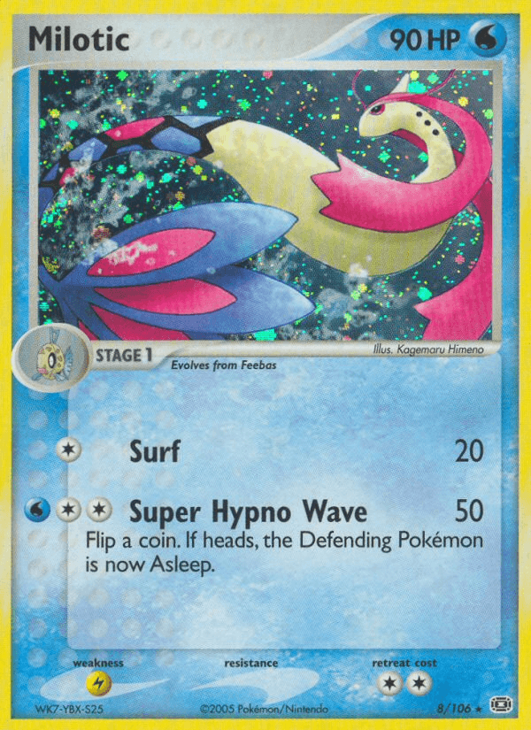 Carta Pokémon Milotic 8