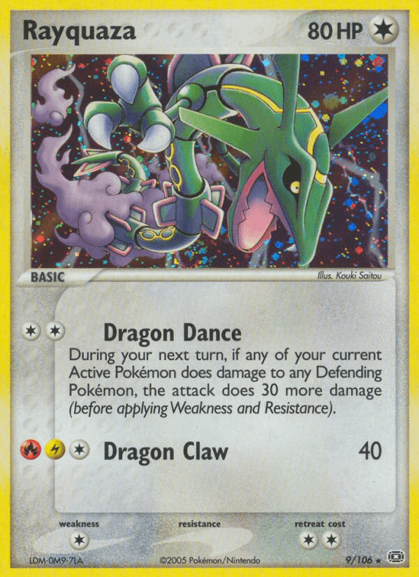 Carta Pokémon Rayquaza 9