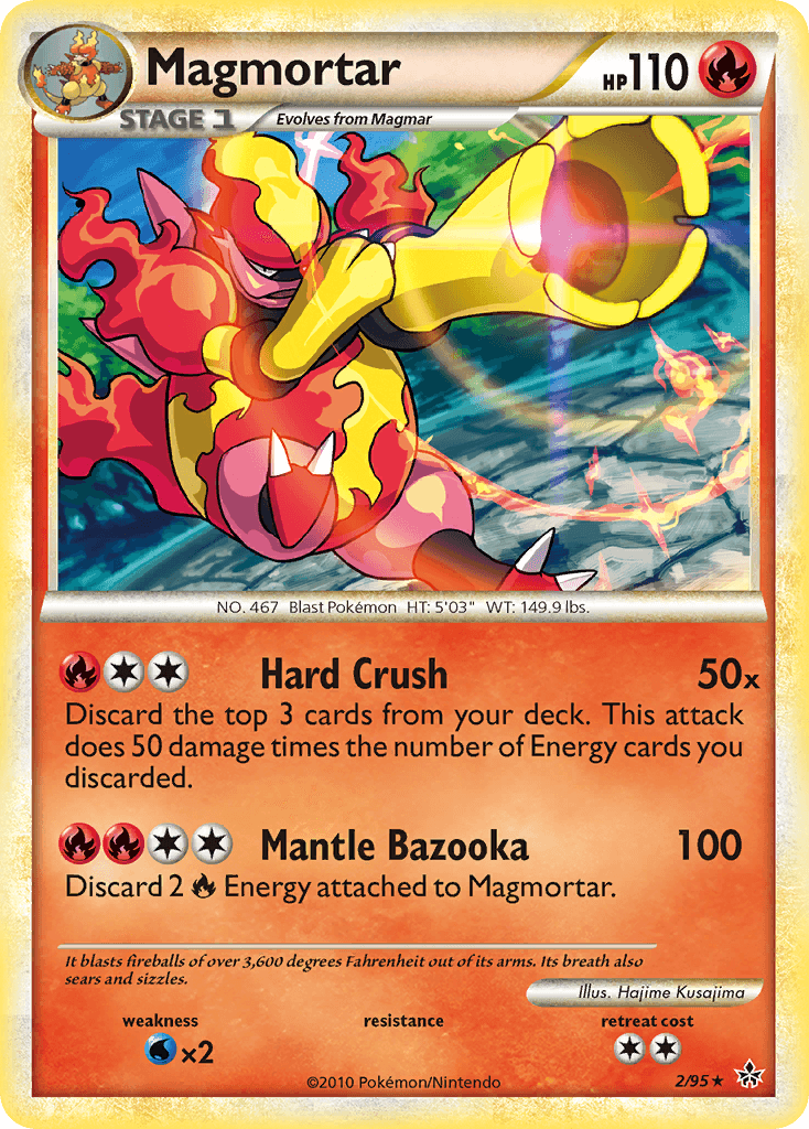 Carta Pokémon Magmortar 2