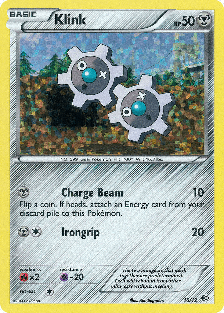 Carta Pokémon Klink 10