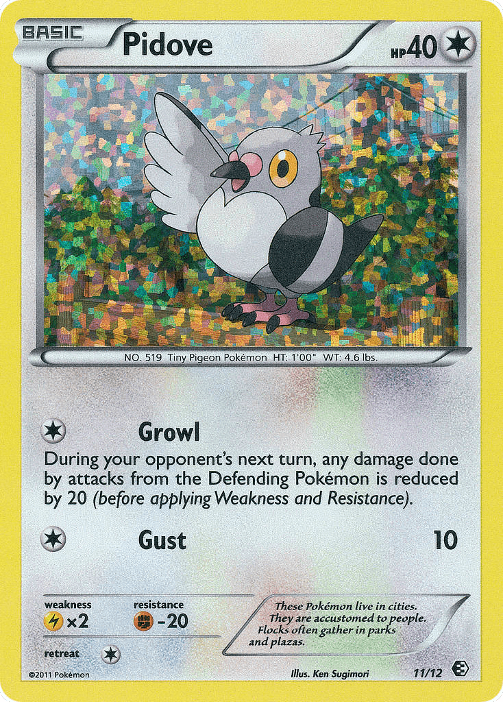 Carta Pokémon Pidove 11