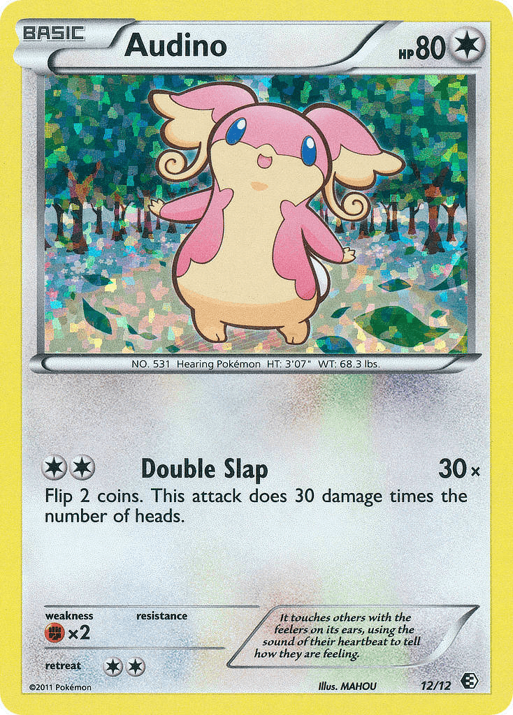 Carta Pokémon Audino 12