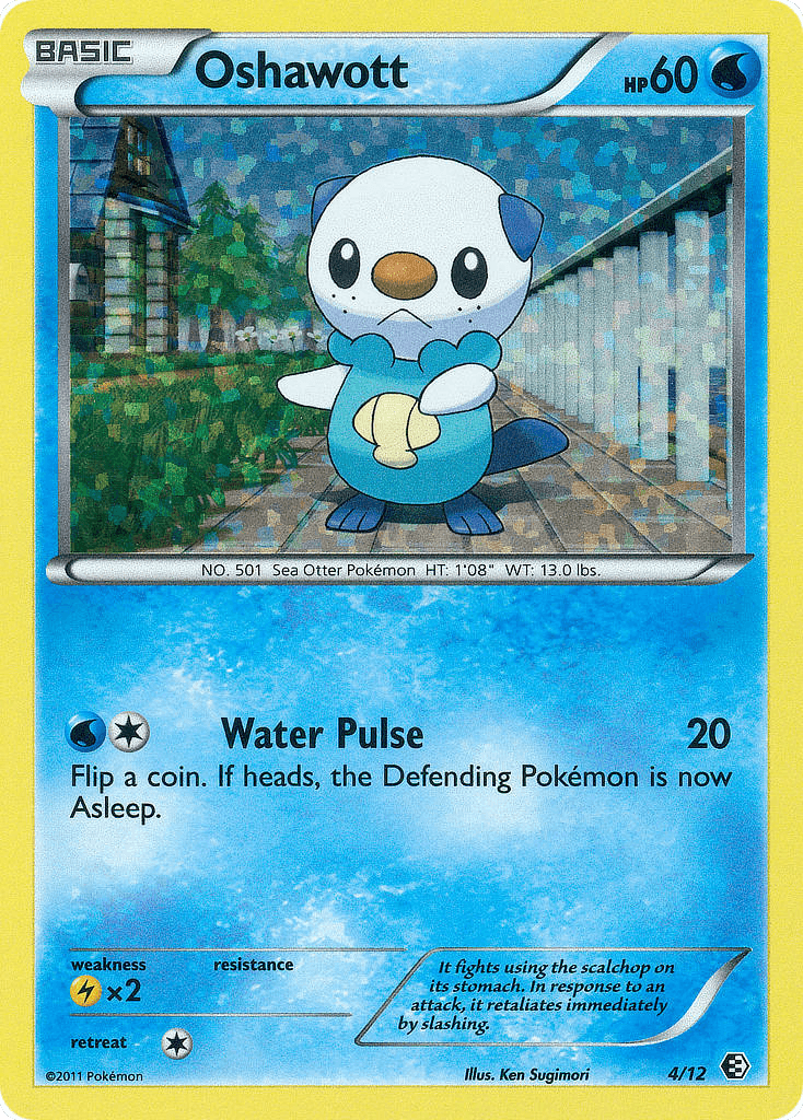 Carta Pokémon Oshawott 4