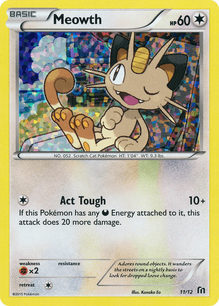 Carta Pokémon Meowth 11