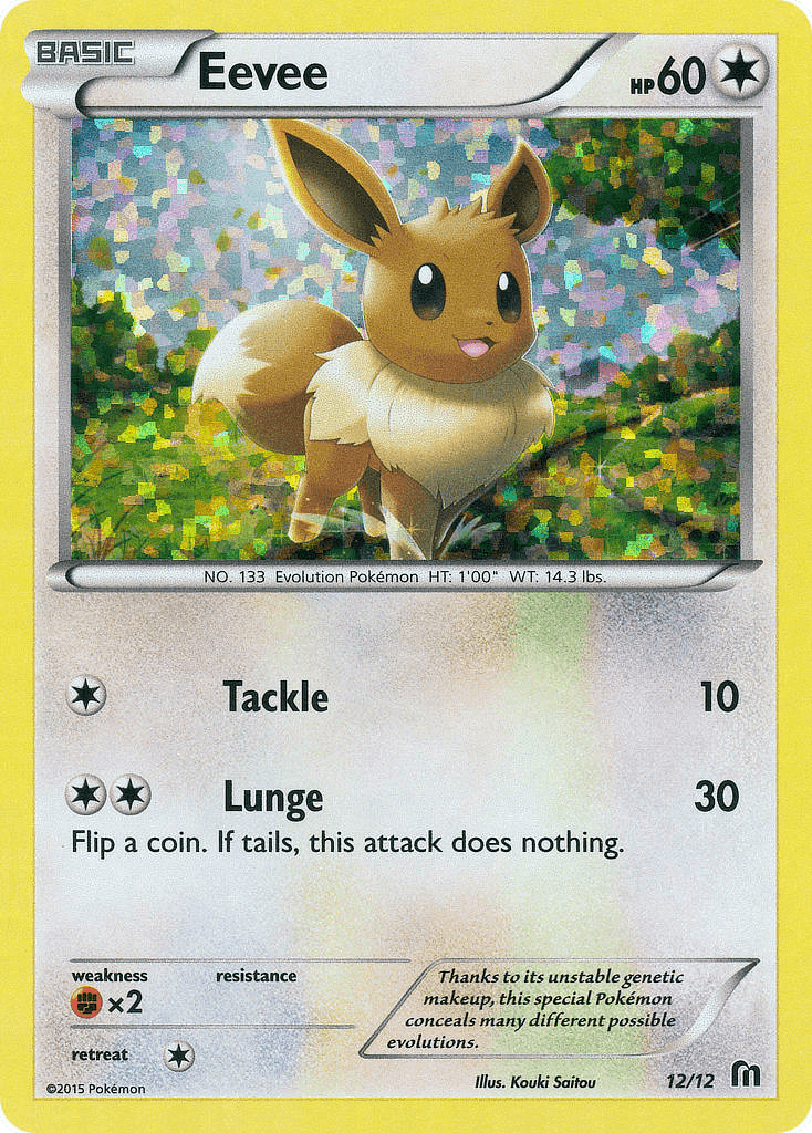 Carta Pokémon Eevee 12