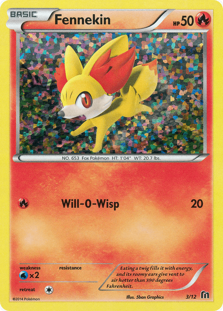 Carta Pokémon Fennekin 3