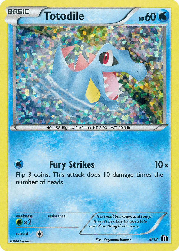 Carta Pokémon Totodile 5