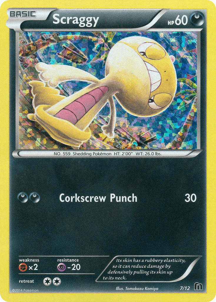 Carta Pokémon Scraggy 7