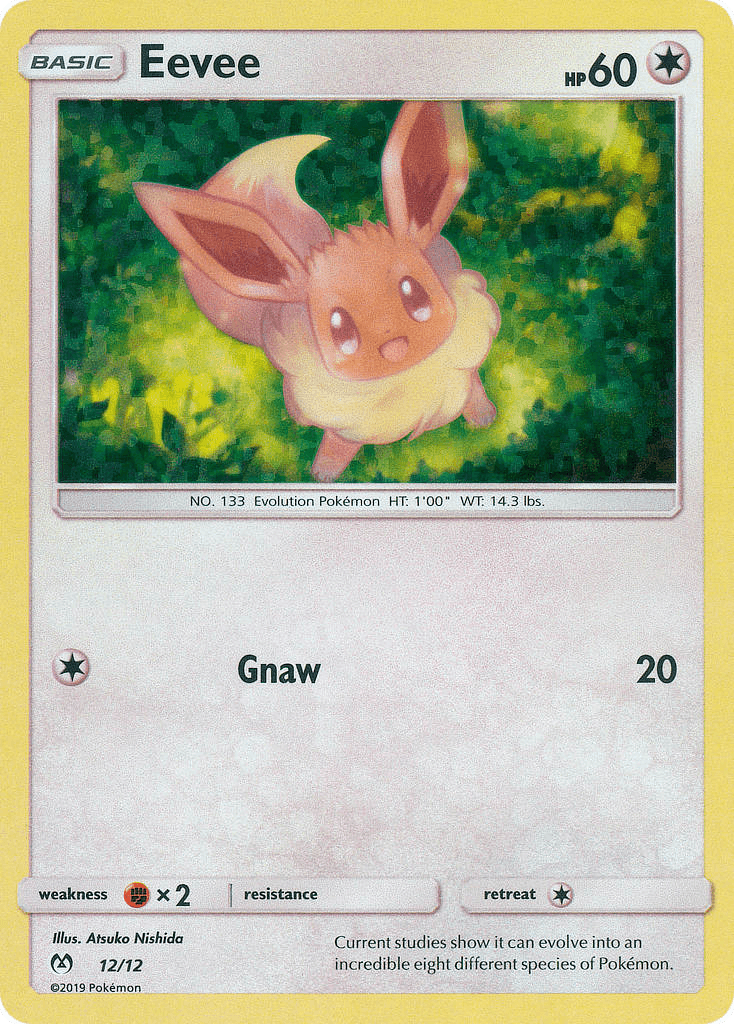Carta Pokémon Eevee 12