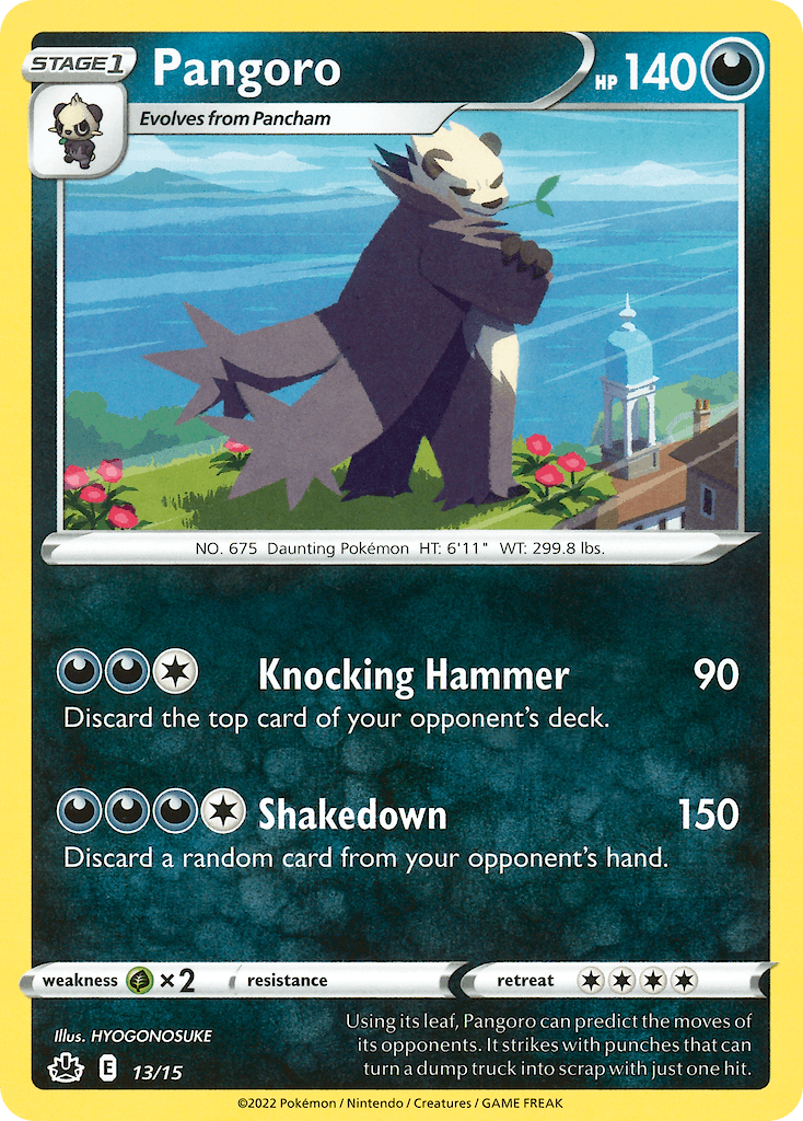 Carta Pokémon Pangoro 13