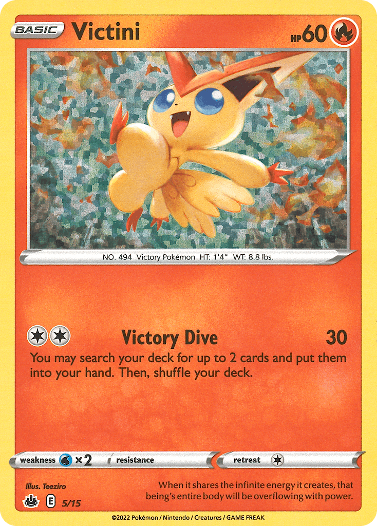Carta Pokémon Victini 5