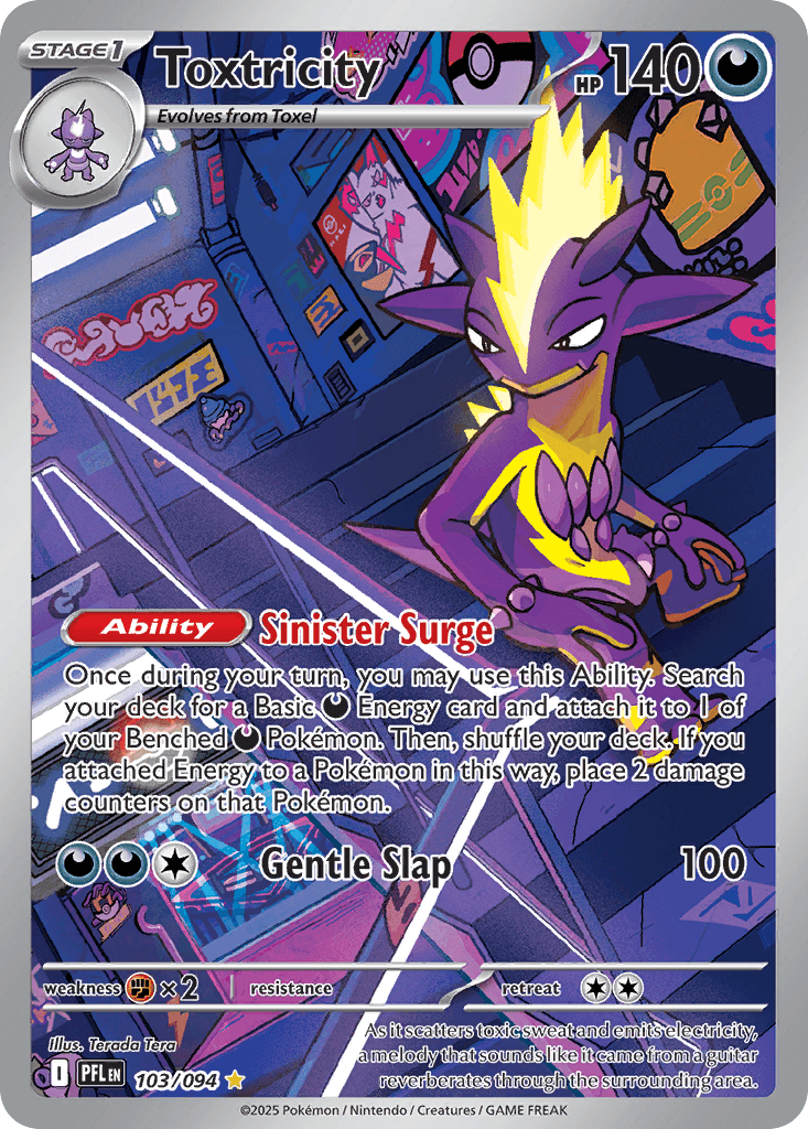Carta Pokémon Toxtricity 103