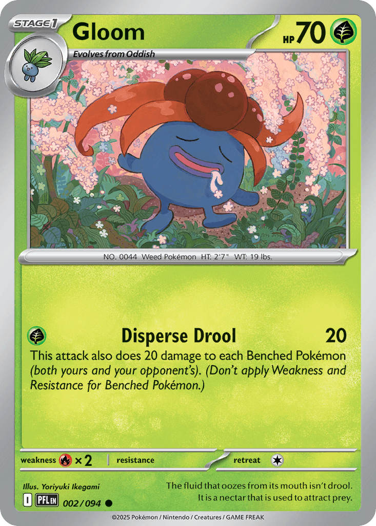 Carta Pokémon Gloom 2