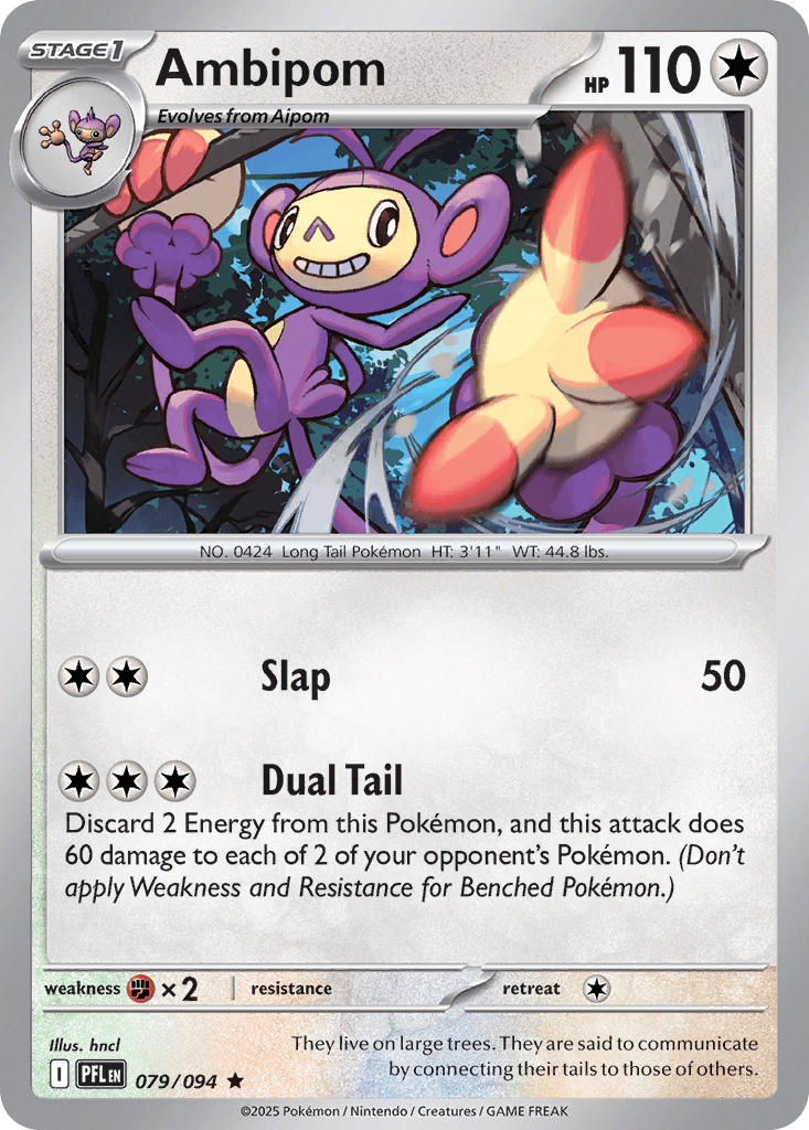 Carta Pokémon Ambipom 79