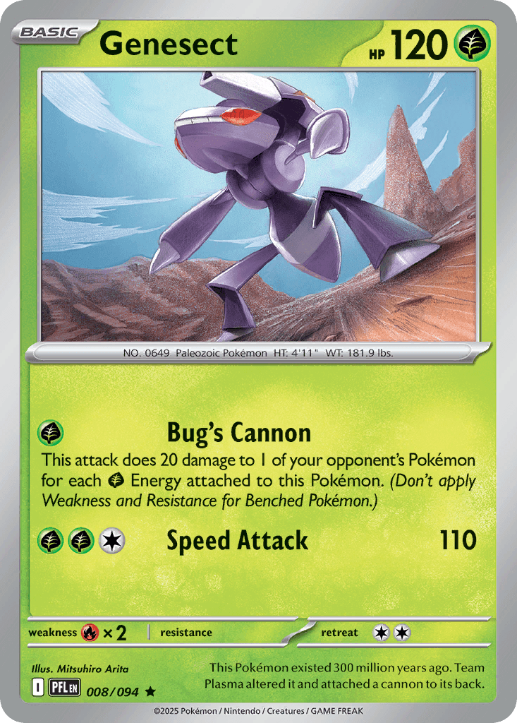 Carta Pokémon Genesect 8
