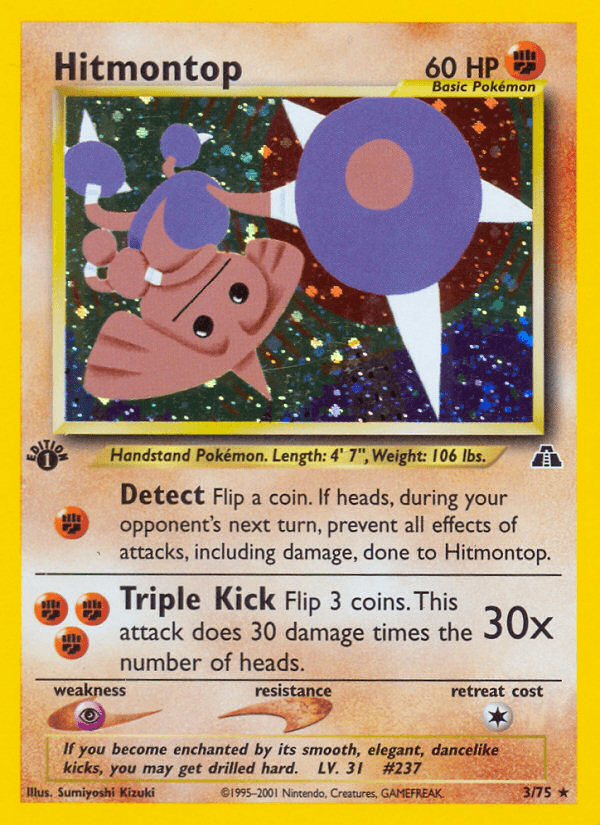 Carta Pokémon Hitmontop 3