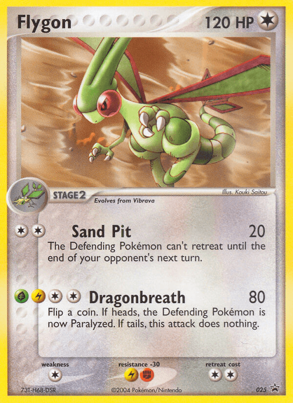 Carta Pokémon Flygon 25