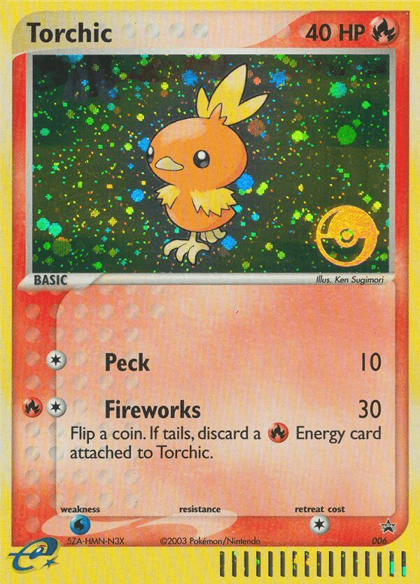 Carta Pokémon Torchic 6
