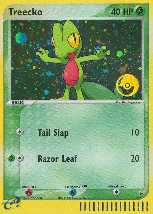 Carta Pokémon Treecko 7