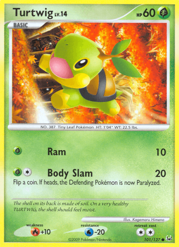 Carta Pokémon Turtwig 101