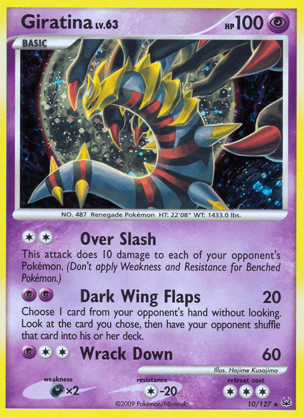 Carta Pokémon Giratina 10