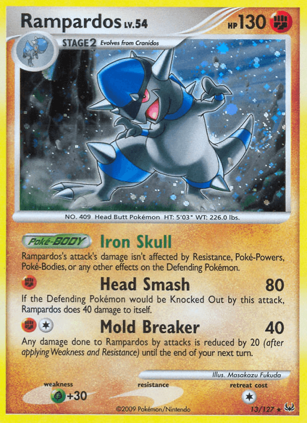 Carta Pokémon Rampardos 13