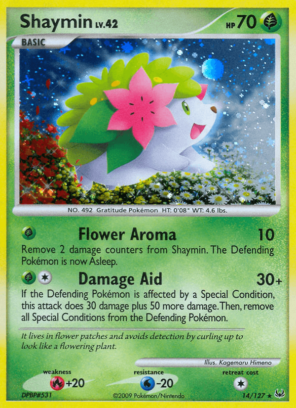 Carta Pokémon Shaymin 14