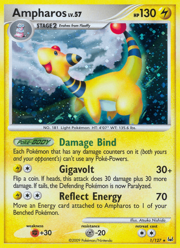 Carta Pokémon Ampharos 1